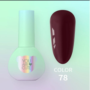 YouAreCute Gel lak №78, 5 ml 